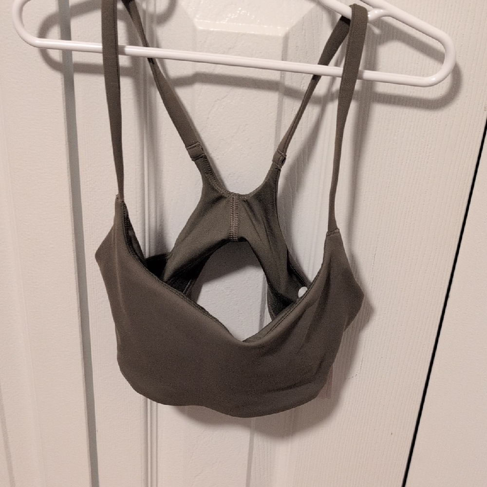 lululemon athletica Khaki Sports Bra